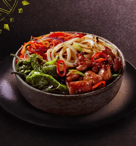 Nouilles Udon Poulet Grillé
