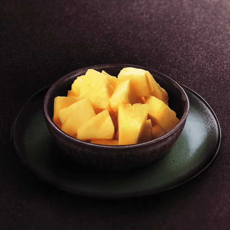 Coupe d'ananas frais