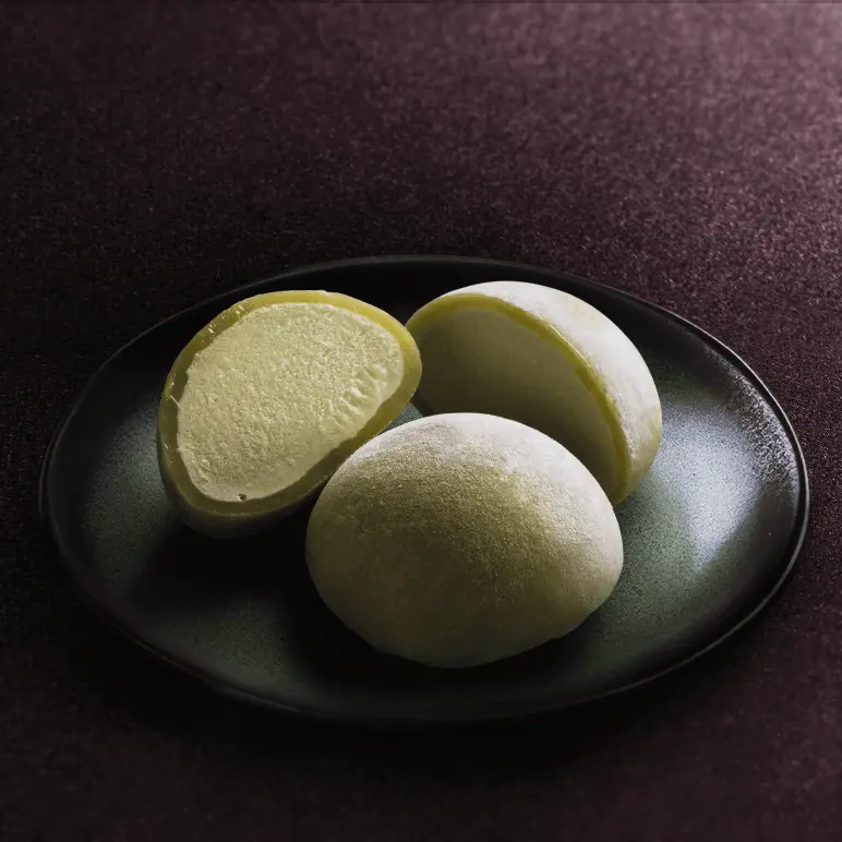 Mochi glacé thé vert matcha