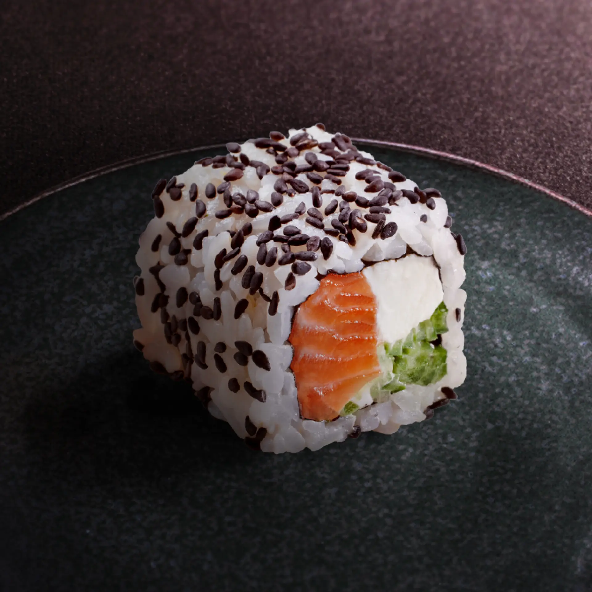 California saumon cheese