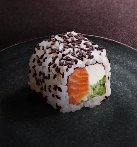 California saumon cheese