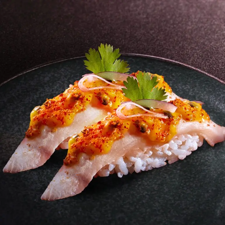 Sushi Mahi-mahi nikkei