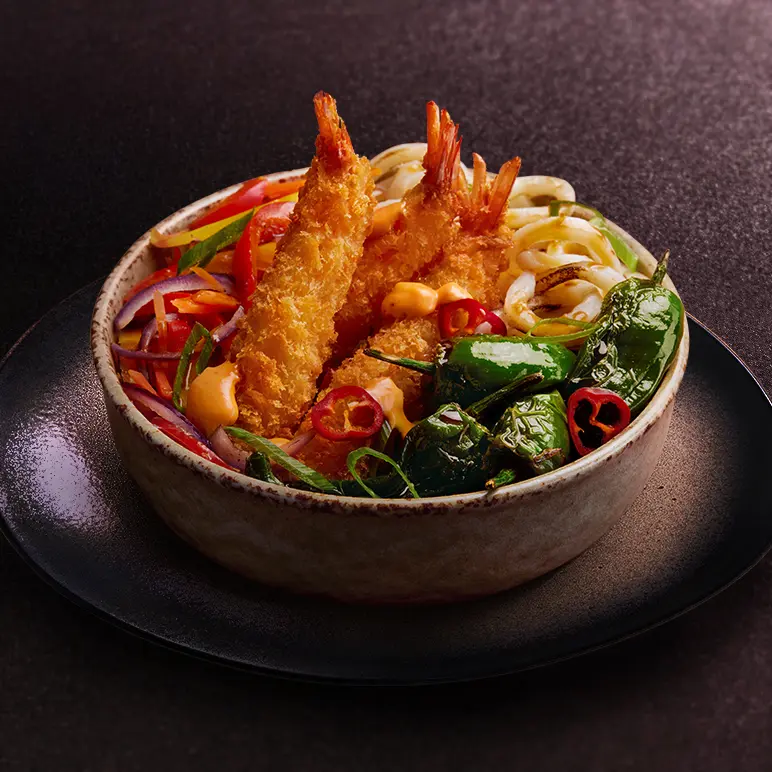 Nouilles Udon Ebi Fry