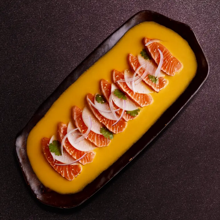 Tiradito saumon maracuja