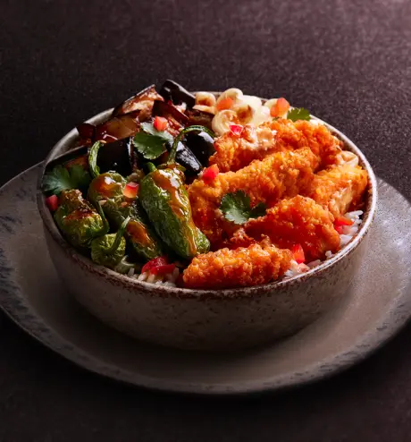 Donburi Crispy Chicken Nikkei